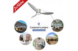 China Remote Control LED Ceiling Fan with Low Profile Design and Energy Saving Function supplier