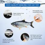 Dancing Fish Cat Toy Catnip Imitation For Pet Cat Laser Pointer