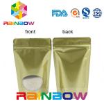 Food Grade Stand Up Zipper Bag For Coconut Chips / Pet Food / Snack / Biscuit for sale