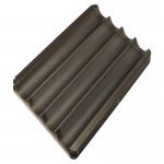 RK Bakeware China Foodservice NSF 5 Loaf Glazed Inox Baguette Baking Tray French Bread Pan for sale
