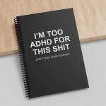 Embossed Personalized Notebook High Durability Artistic Style
