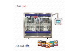 China 16 Nozzle Ss316 Automatic Liquid Filling Line 5l Lubricant Packaging Machine supplier