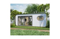 China Portable Custom Prefab House 40FT Movable Wind Proof With Steel Frame supplier