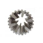 6063 T5 Industrial Aluminum Profile Silvery Black Cylinder Shell With Longlife