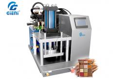 China Lab Type Small Eyeshadow Press Machine Fully Hydraulic With Touch Screen supplier