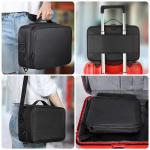 Multifunction Polyester Makeup Brush Organizer With Adjustable Dividers