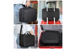 China Multifunction Polyester Makeup Brush Organizer With Adjustable Dividers supplier