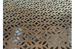 China Pierced Decorative Perforated Sheet Metal Panels Alloy supplier