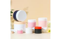China Eco-Friendly PP Plastic Cosmetic Jars Customizable Skincare Packaging supplier