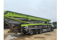 China Zoomlion 67m Boom Concrete Pump Truck for Sale - High Output & Reliability supplier