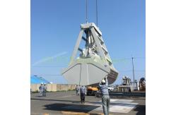 China Remote Control ABS 12 CBM Clamshell Crane Grab Bucket supplier