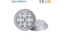 China 20000 Hours 180mm 12W Rgb Led Swimming Pool Light supplier