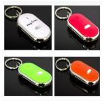 New creative gift cheap hot sale whistle key finder keychain keyrings with sound for sale
