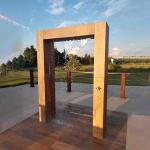 Modern Home Anti Rust Corten Steel Fountain With Process Welding for sale