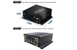 China MDVR 4G GPS 512GB SD SSD Car Camera System Support Video Playback supplier