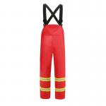 50mm FR Tape Reflective Bib Overalls , Anti Static Fire Retardant Bib Overalls for sale