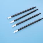 Cleanroom Black Handle  PU Head PP Stick Foam Cleaning Swabs High Absorbency for sale