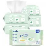 Disposable Cotton Wet Wipes No Preservatives Cleansing Tissue for sale