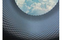 China 1500mm Expanded Aluminium Mesh Wall Panel Decoration 0.5mm Thickness supplier
