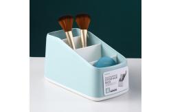 China Ins Style Desktop Mini Trapezoidal Plastic Stationery Organiser For Student supplier