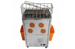 China Pro Auto Feed Automatic Orange Juicer Machine Citrus Juice Machine Transparent Plastic supplier