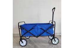 China Four 8 Inch Wheels Folding Collapsible Camping Wagon Trolley Cart supplier