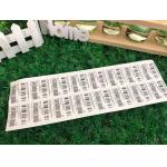 Eco Friendly Paper Self Adhesive Sticker Labels Smooth Surface Greasy