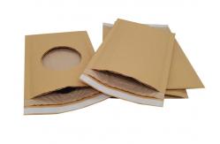 China 100% Recyclable Eco Friendly Padded Mailers 110×165mm Paper Padded Envelopes supplier