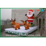 Inflatable Santa And Reindeer for sale
