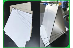 China 450g Tear Resistant Coated Duplex Paper Rolls For Printing , C1S Grey Paper supplier