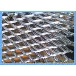 Diamond Hole Aluminum Flattened Expanded Sheet 1.2 X 2.4m Nature Surface for sale