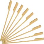 Eco Friendly Disposable BBQ Bamboo Food Picks Skewers 12 Inch for sale