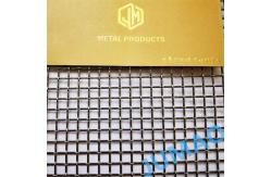 China Shiny Or Matt Surface Decorative Steel Mesh Crimped Weave supplier