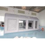 Automotive Workstation Inflatable Spray Booth Double Stitching for sale