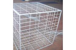 China 1x1x1m Stone Cage Retaining Wall Welded Mesh Gabion supplier
