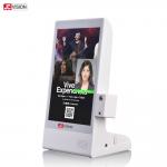 8 Inch Table Top Digital Signage Advertising Player, Restaurant Table Stand Menu Power Bank for sale