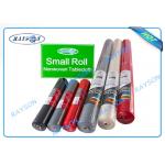 Green Red Yellow Non Woven Tablecloth , Vinyl Table Covers Napkins for sale