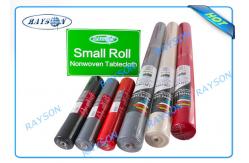 China Heat Shrink Film Packed Rolle Non Woven Polypropylene For Table Cover supplier