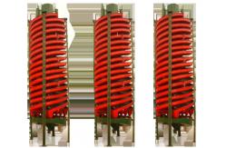 China Bulk Materials gravity Spiral Chute No Moving Parts Convenient Configuration supplier