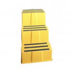 China Durable Polyethylene Stackable Step Stool Net Weight 17.6 Lb Nestable factory