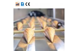 China Automatic  Ice Cream Cone Marshalling Cooling Conveyor With One Year Warranty supplier