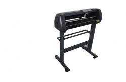 China Grey 28'' 720mm ABS Carriage Vinyl Cutting Plotter Machine supplier