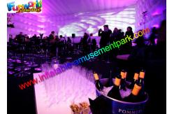 China Large Cube Inflatable Party Tent Air Building For Music Dancing supplier