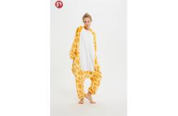China Wholesale Soft Flannel Fleece Funny Giraffee pajamas Mascot Costumes supplier