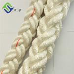 8 Strand Braided Polyester Mooring Rope Ship Hawser Polyester Rope for sale