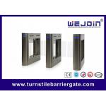 304 Stainless Steel Swing Gate Barrier Infrared Anti Pinch Turnstile Gate for sale