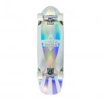 Dusters California Skateboards Cazh Cosmic Holographic Cruiser Complete Skateboard - 8.75 x 29.5 for sale