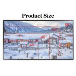 700nits 3x3 Lcd Video Wall Screen 65in Seamless Splicing