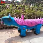 Artificial Animatronic Dinosaur Ride Waterproof For Earn Money