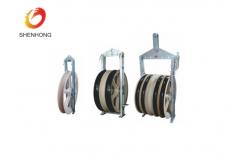 China Overhead Transmission Line Wire Rope Pulleys 822mm Large Diameter Stringing Block supplier